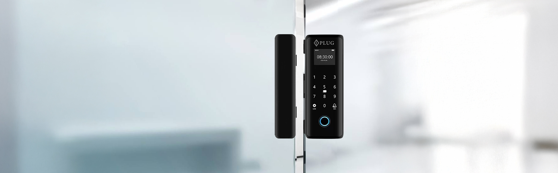 iplug glass door lock i06 iplug glass door lock i06