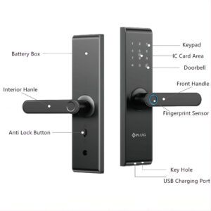 iPLUG I08 V2 WiFi Smart Door Lock