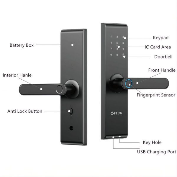 iPLUG I08 V2 WiFi Smart Door Lock