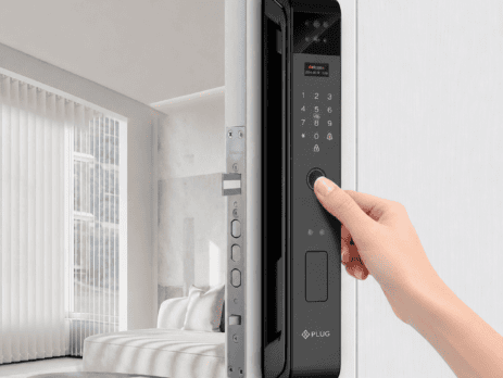 Stylish Home Security with Smart Door Locks