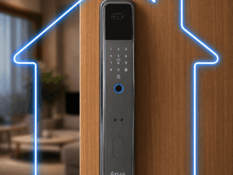 Best Smart Door Lock in India with a modern fingerprint smart door lock